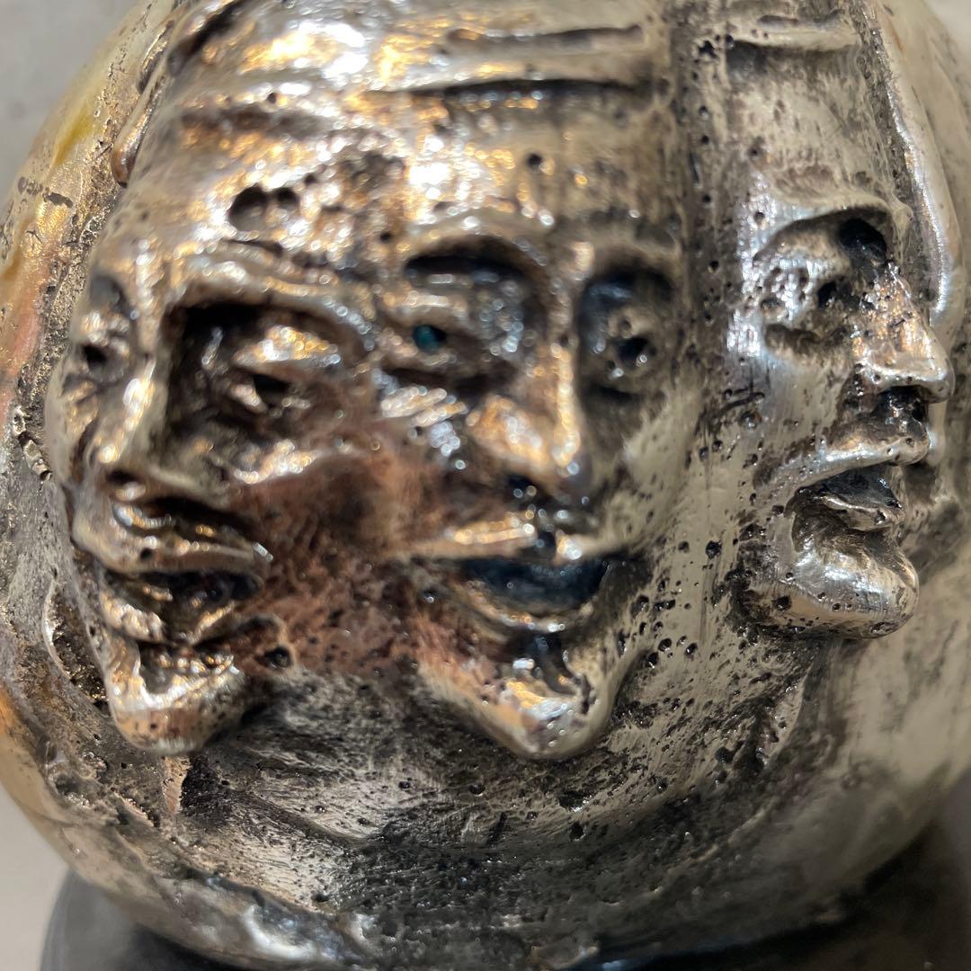 奇妙鋳物オブジェ置物アンティーク