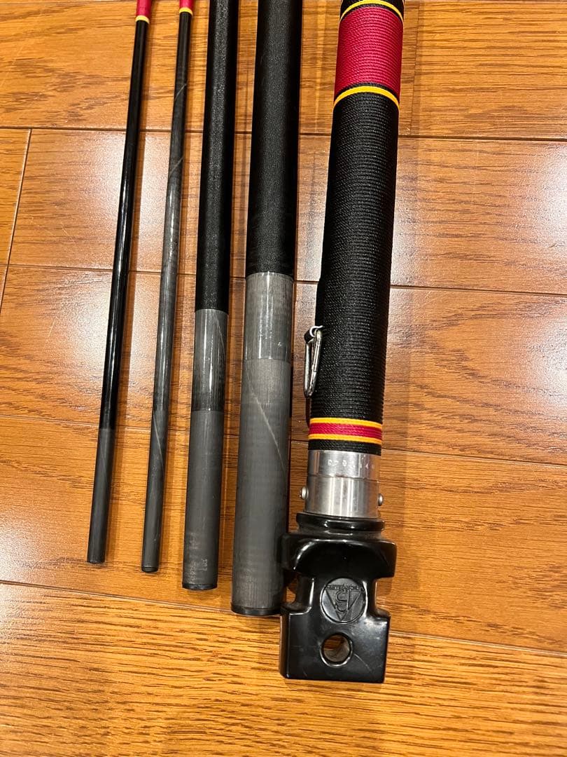 まる がまかつ がま石 18号 並継 5.4m　石鯛 未使用に近い