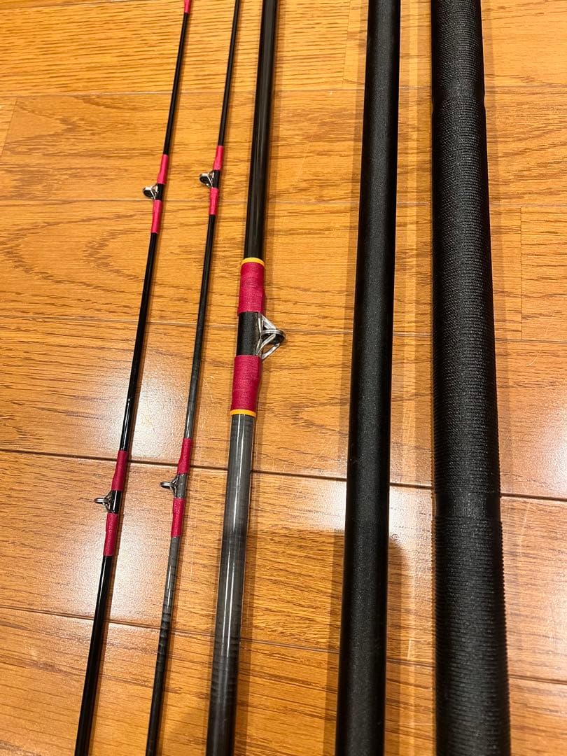 まる がまかつ がま石 18号 並継 5.4m　石鯛 未使用に近い