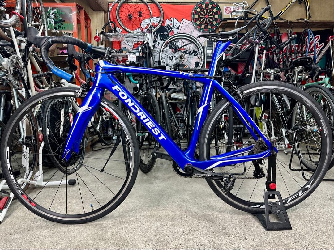 フルカーボン FONDRIEST TF2基本分解発送送料無料！完成車渡しもOK！