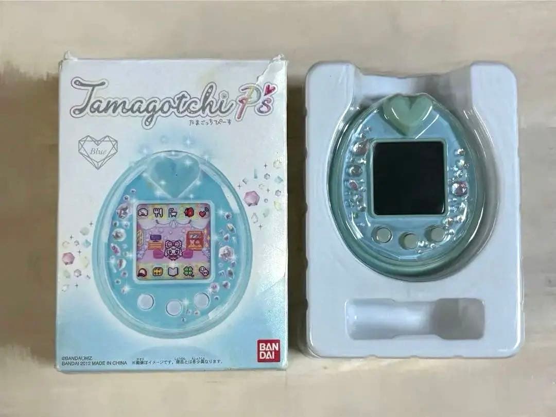 Tamagotchi P’s ブルー 動作確認済み