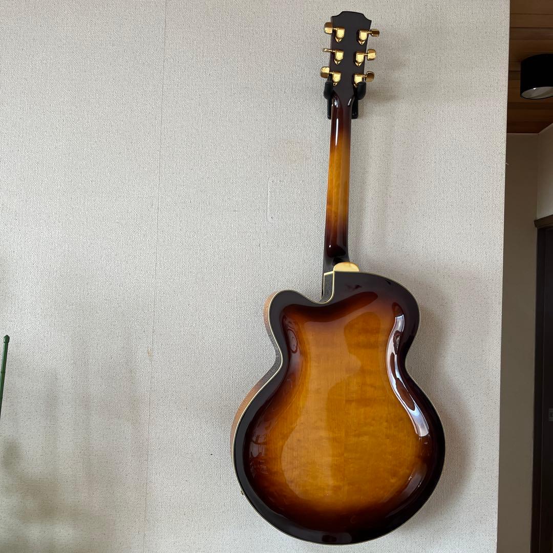 Yamaha エレキギター フルアコースティック ブラウン