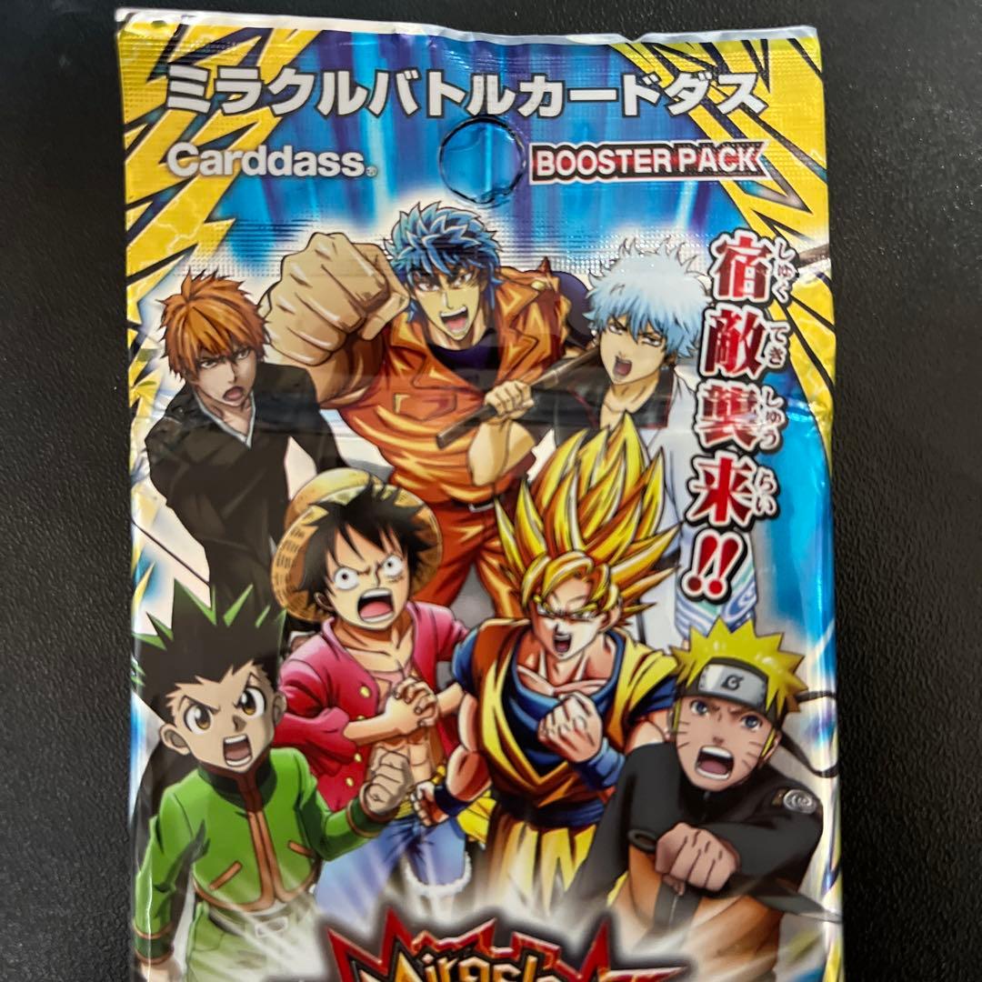ミラクルバトルカードダス ミラバト Jヒーローブースター2弾 未開封パック