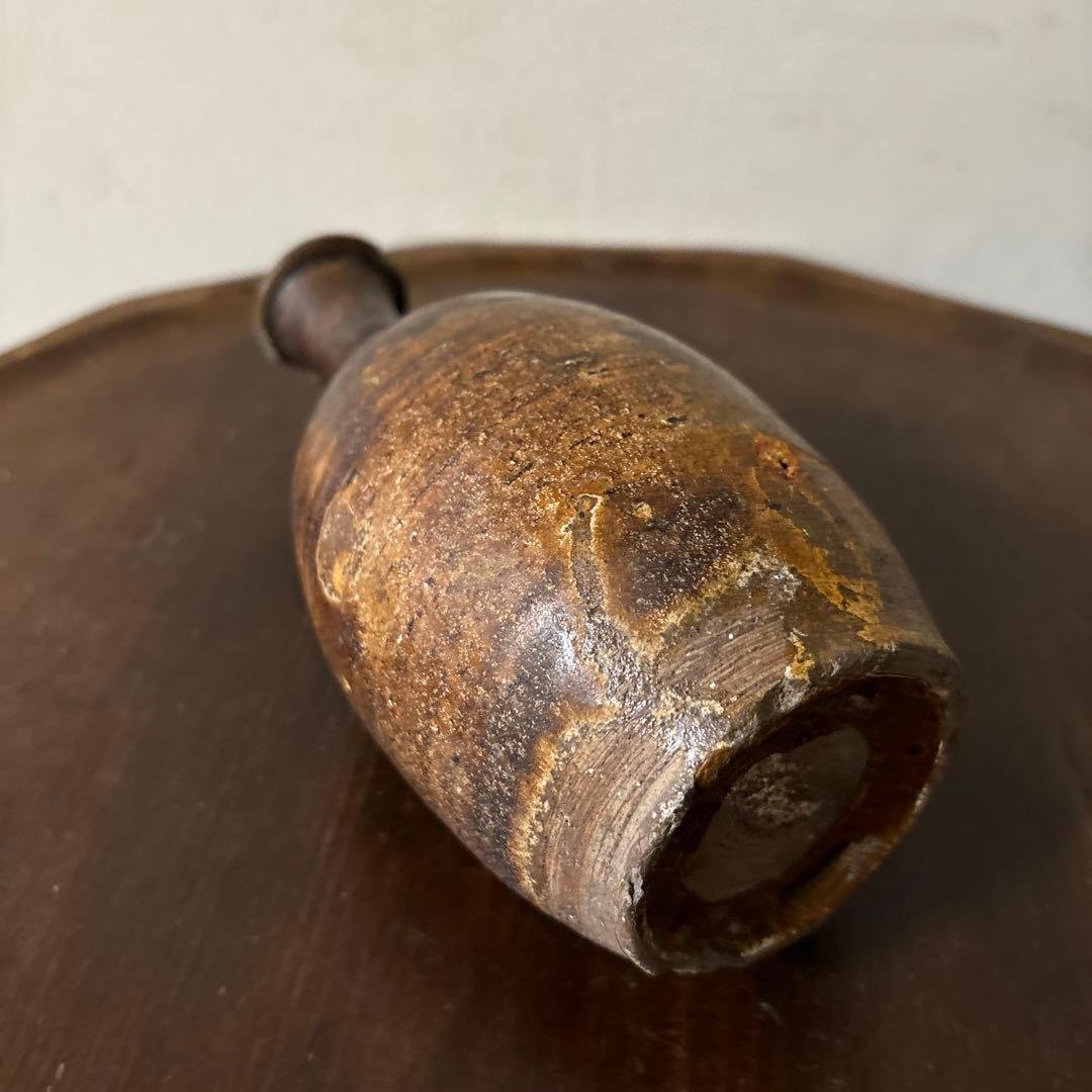 古瀬戸徳利　美濃　花器　古道具　古備前　古丹波花入　川瀬俊朗　向田邦子　李朝