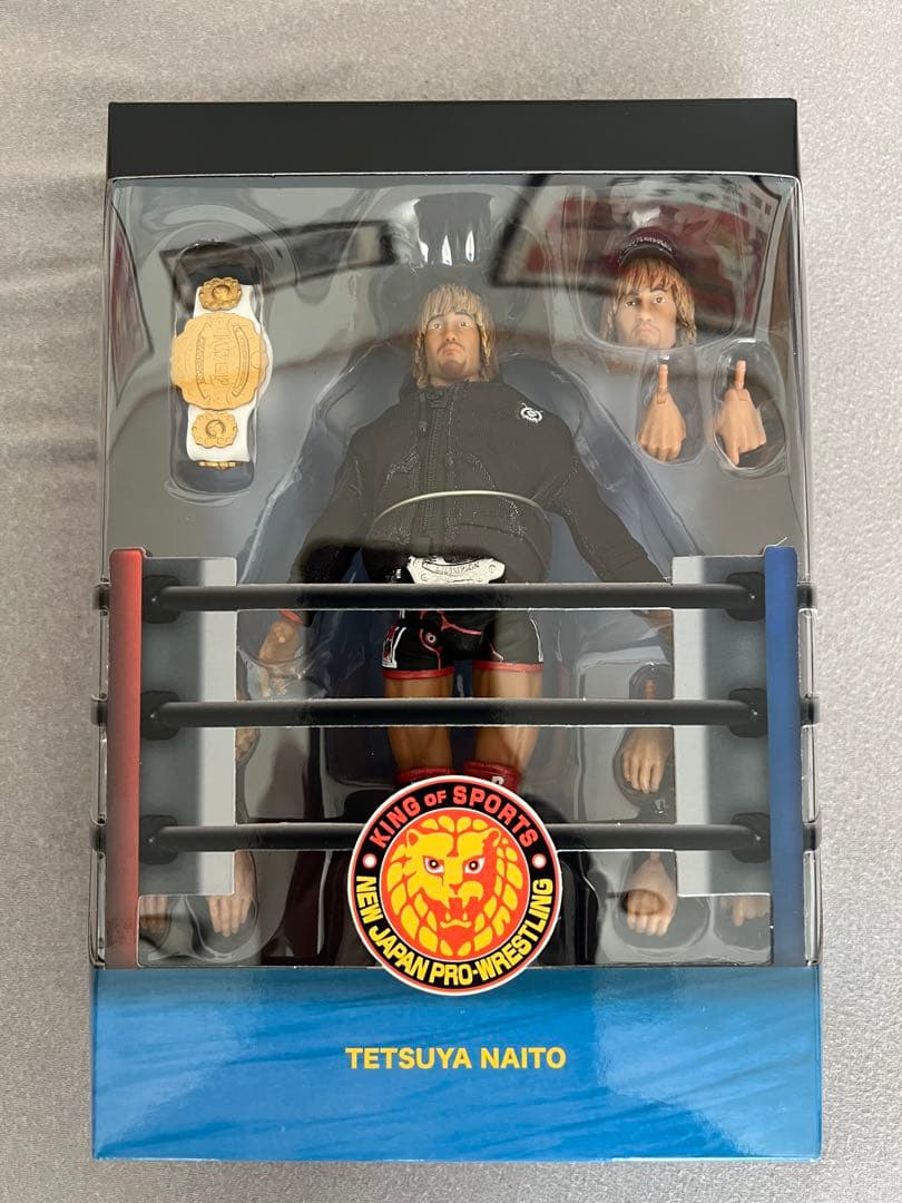 【激レア新品】アメリカSuper7製 内藤哲也アクションフィギュア