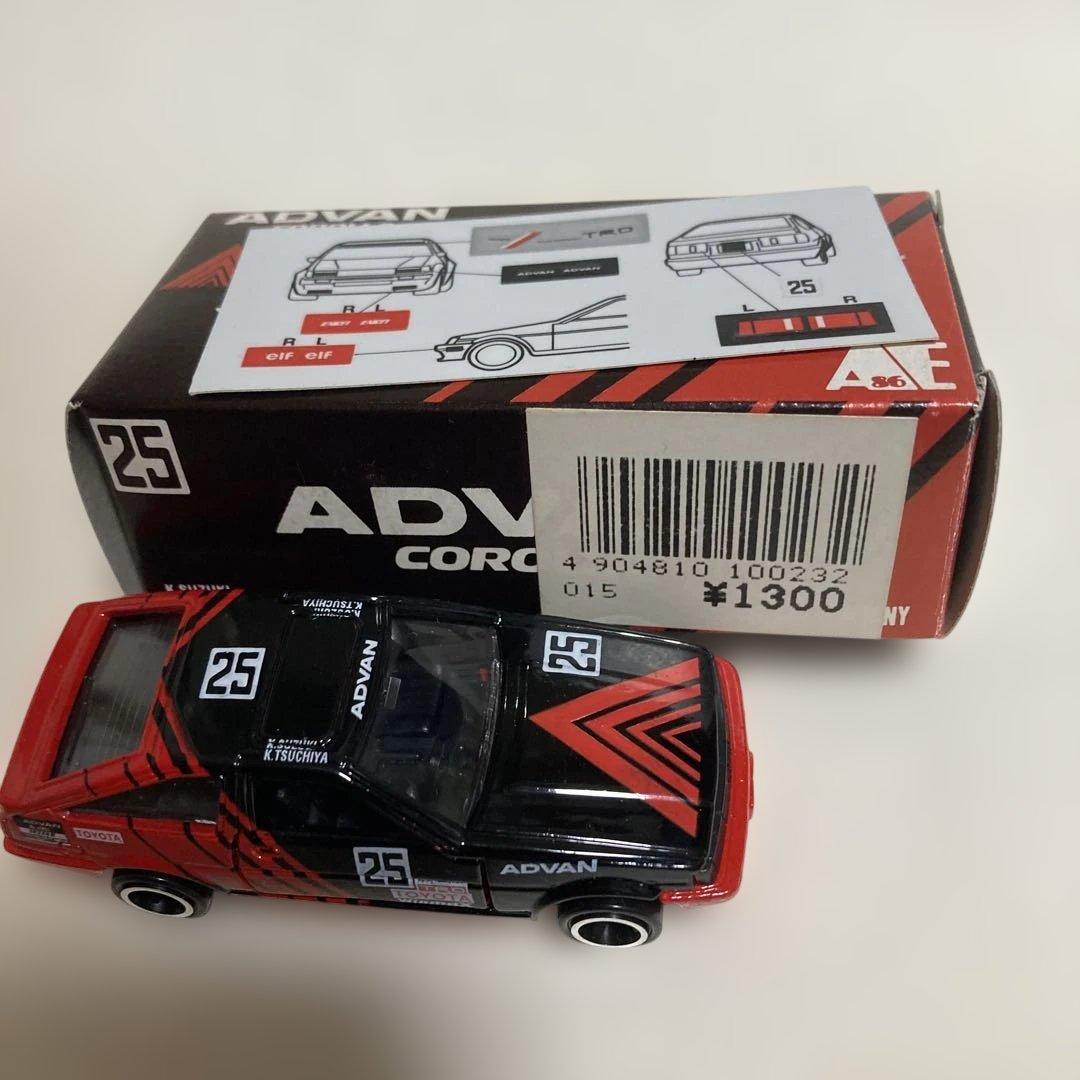 トミカ￼86レビン全日本ツーリングカー選手権ADVANインタ−TEC1995
