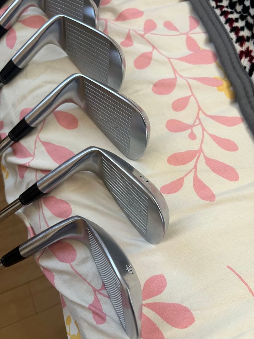 【良品】広田ゴルフ 軟鉄鍛造 5-P、49° ストロングロフト設計 7本 セット