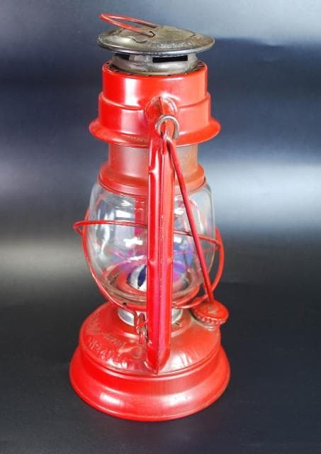 日本製！！別所ハリケーン・ランタン /NO.400　赤【7203352】