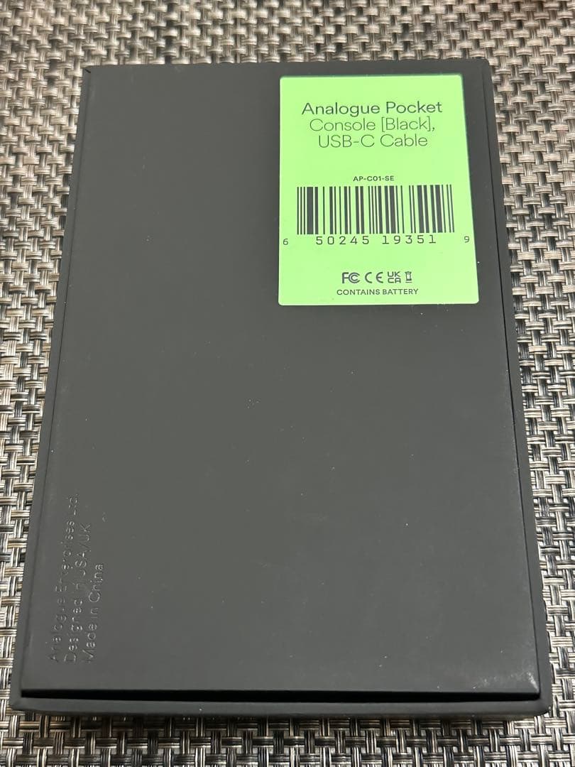 Analogue Pocket (Black) 本体 付属品付き ほぼ未使用