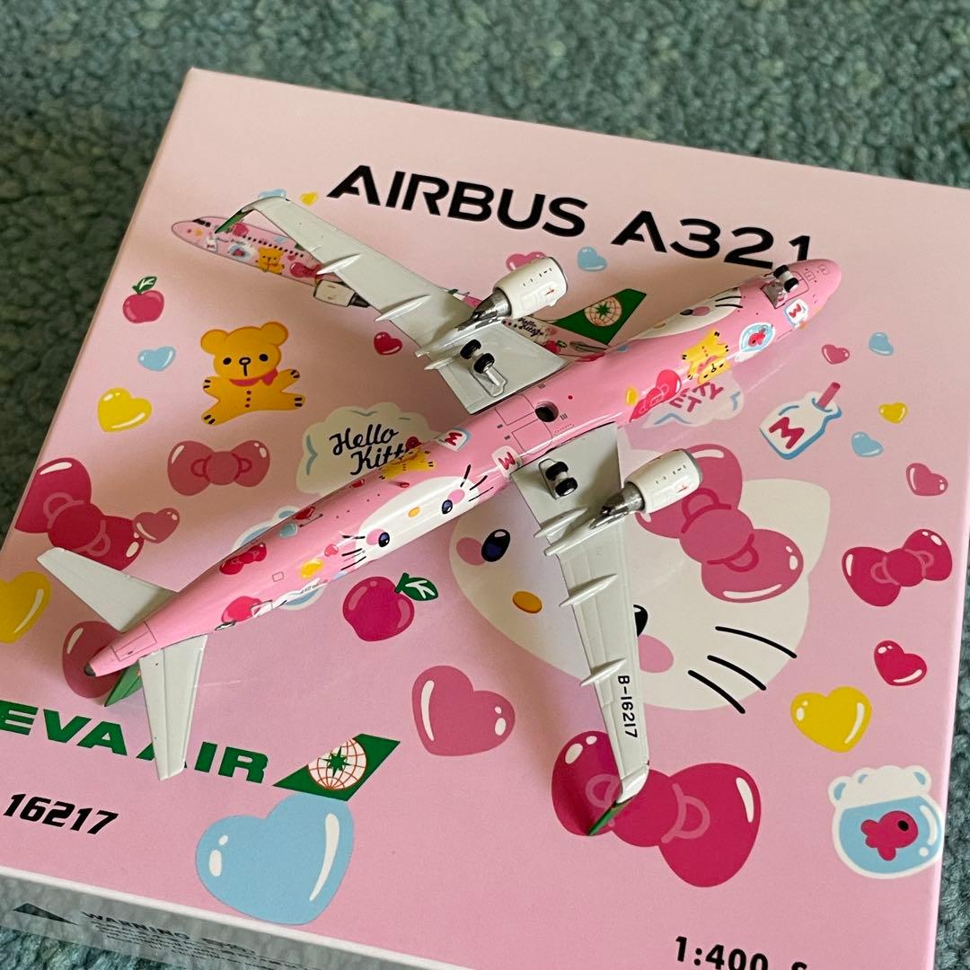 EVA AIR A321-200 エバー航空 ハローキティ Kitty ph