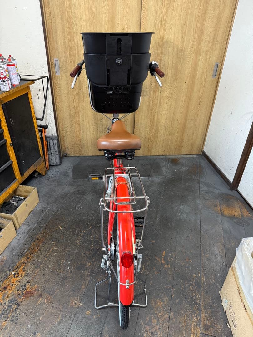 中古車　子供乗せ自転車　22/26インチ　LEDダイナモライト　3段変速　美品