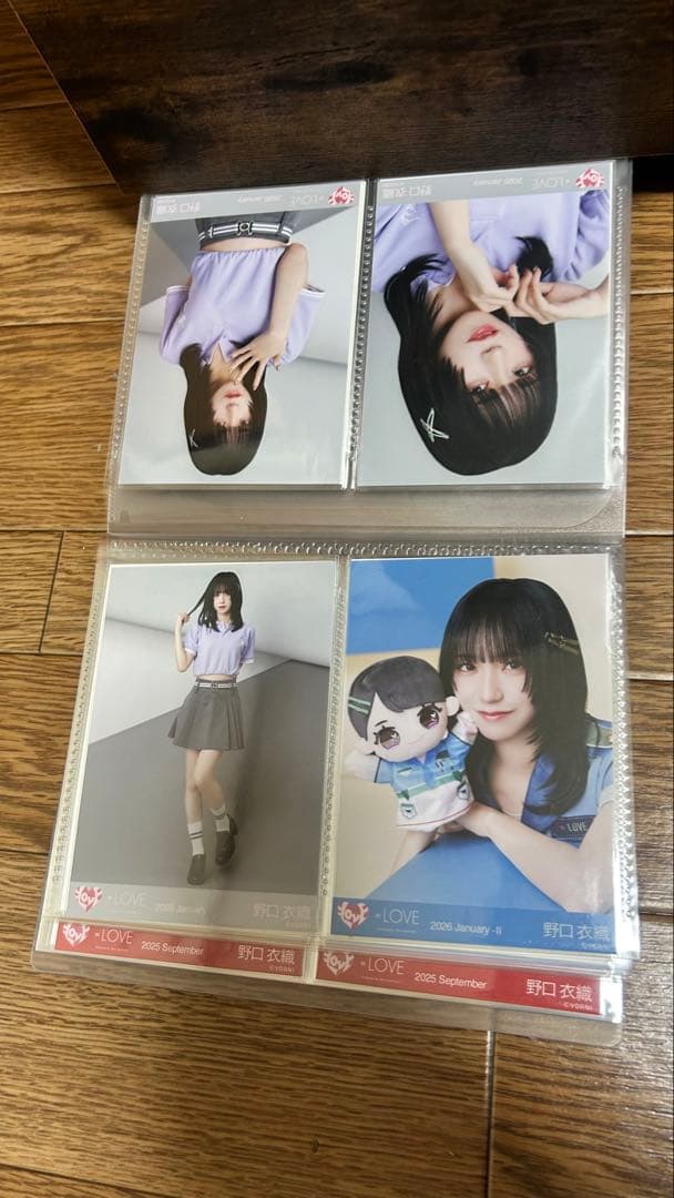＝LOVE 野口衣織 生写真コンプ11セット ミニフォト IDフォト