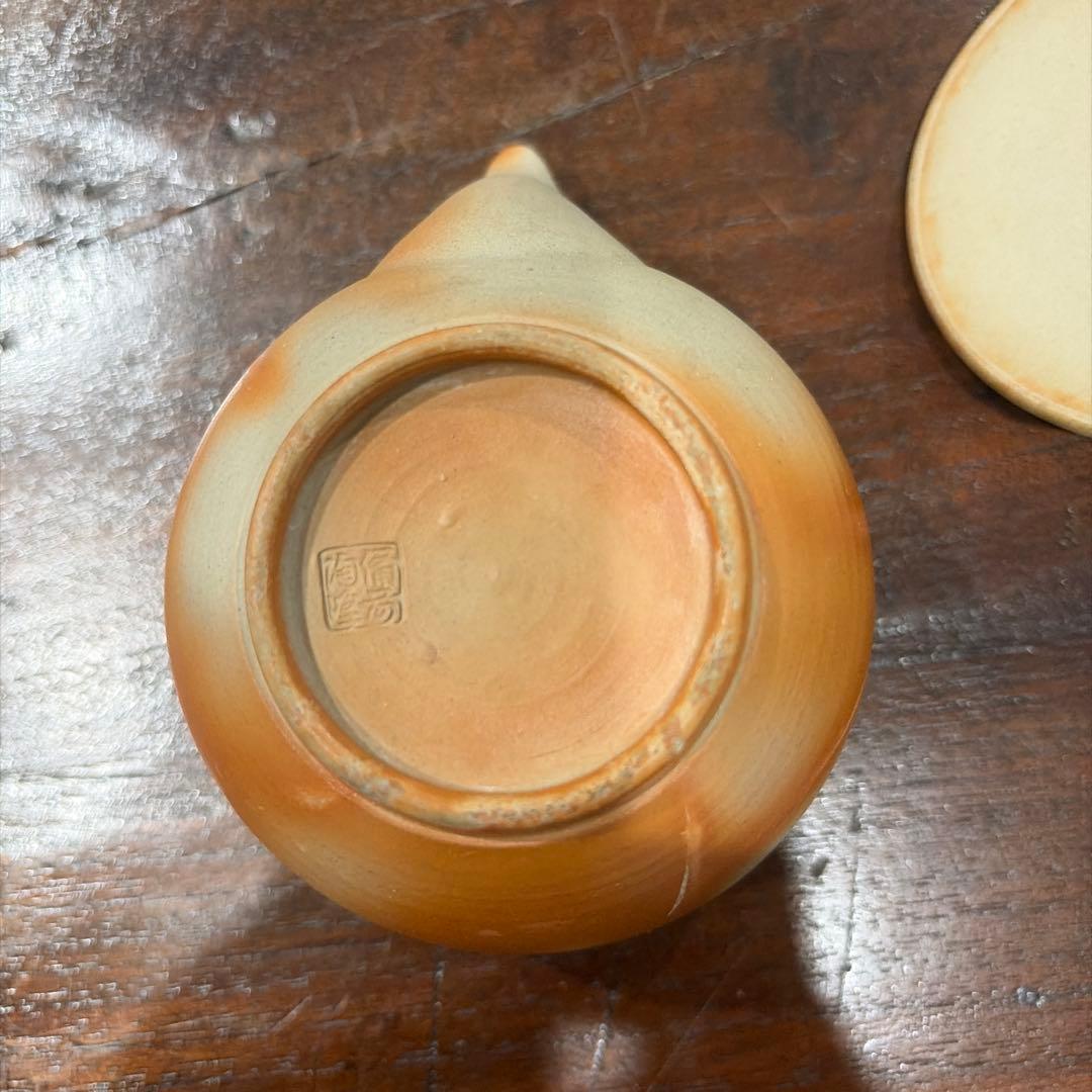 備前焼　宝瓶　煎茶道具