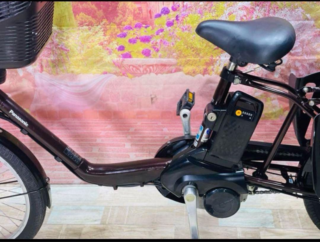 K1992 電動自転車パナソニック ギュット 子供乗せ 20インチ 送料無料