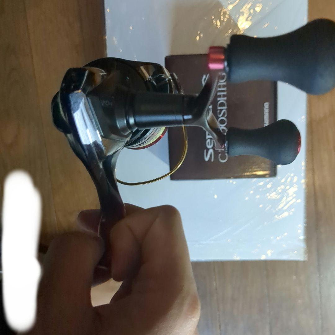 19 シマノ セフィア SS C3000SDHHG ダブルハンドル ライン付き