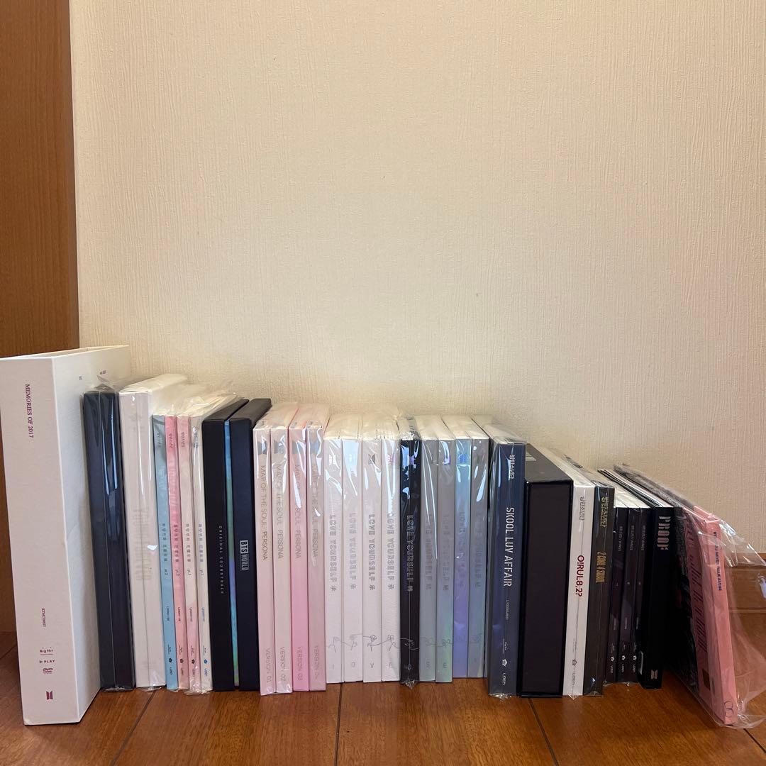 公式BTSアルバムやトレカまとめ売り