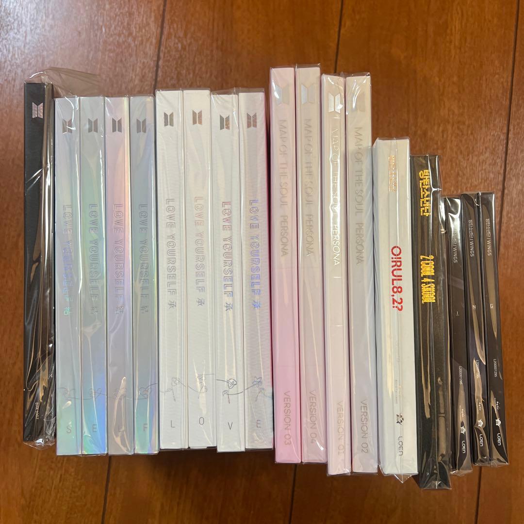 公式BTSアルバムやトレカまとめ売り