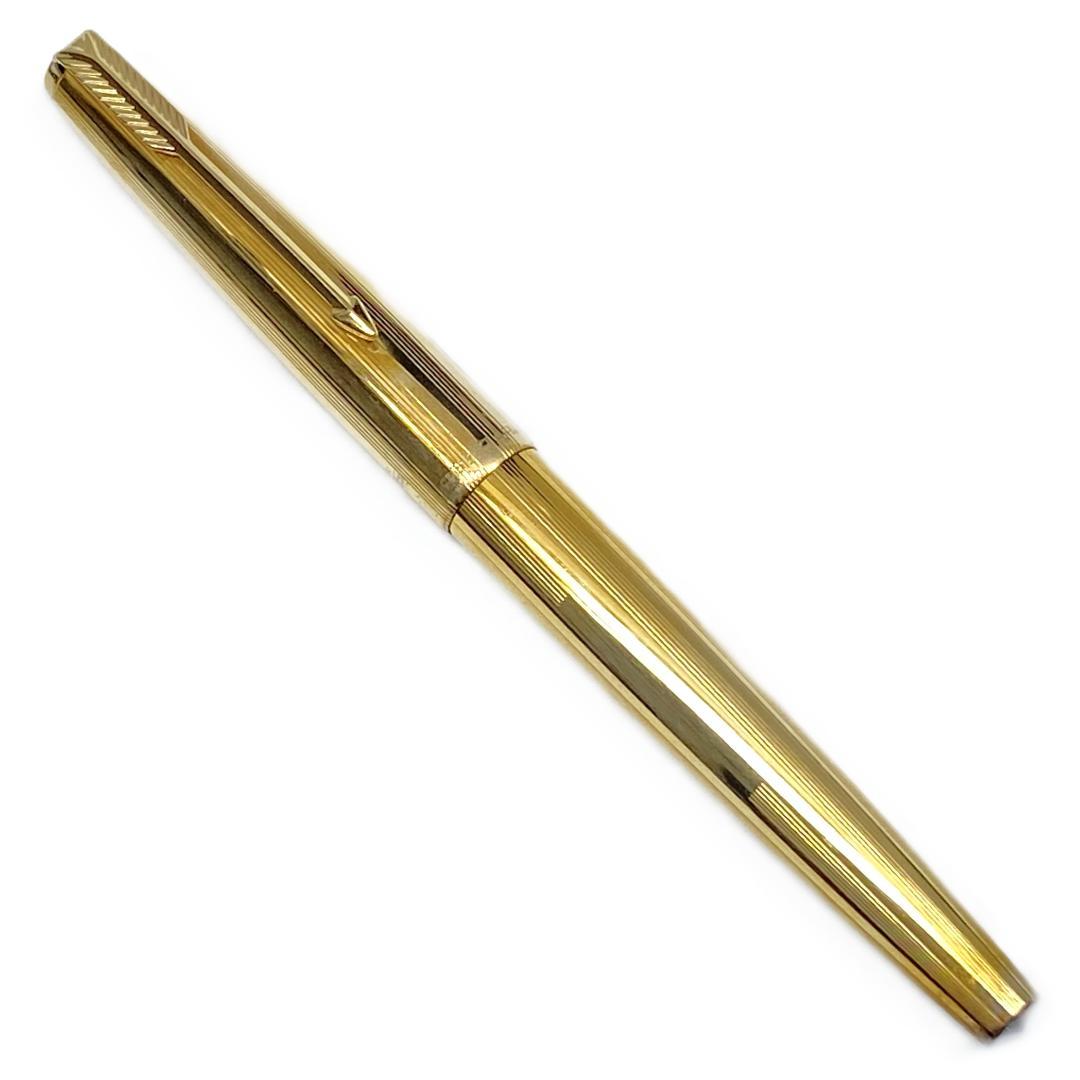 PARKER61 USA 12KGP ゴールド 万年筆