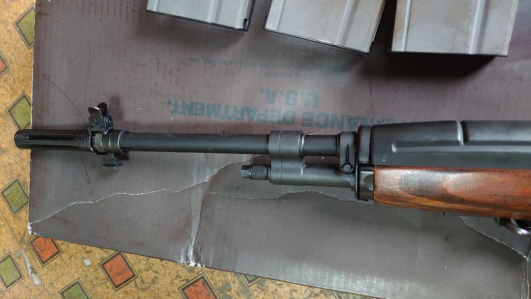 東京マルイ Usライフル M14 木製換装品　エアガン　中古