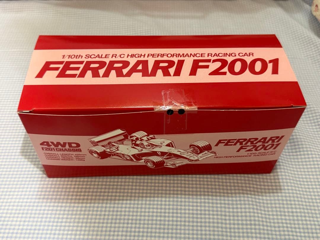 【未組み立て】タミヤ◆フェラーリF2001 1/10スケール 4WD 1/10