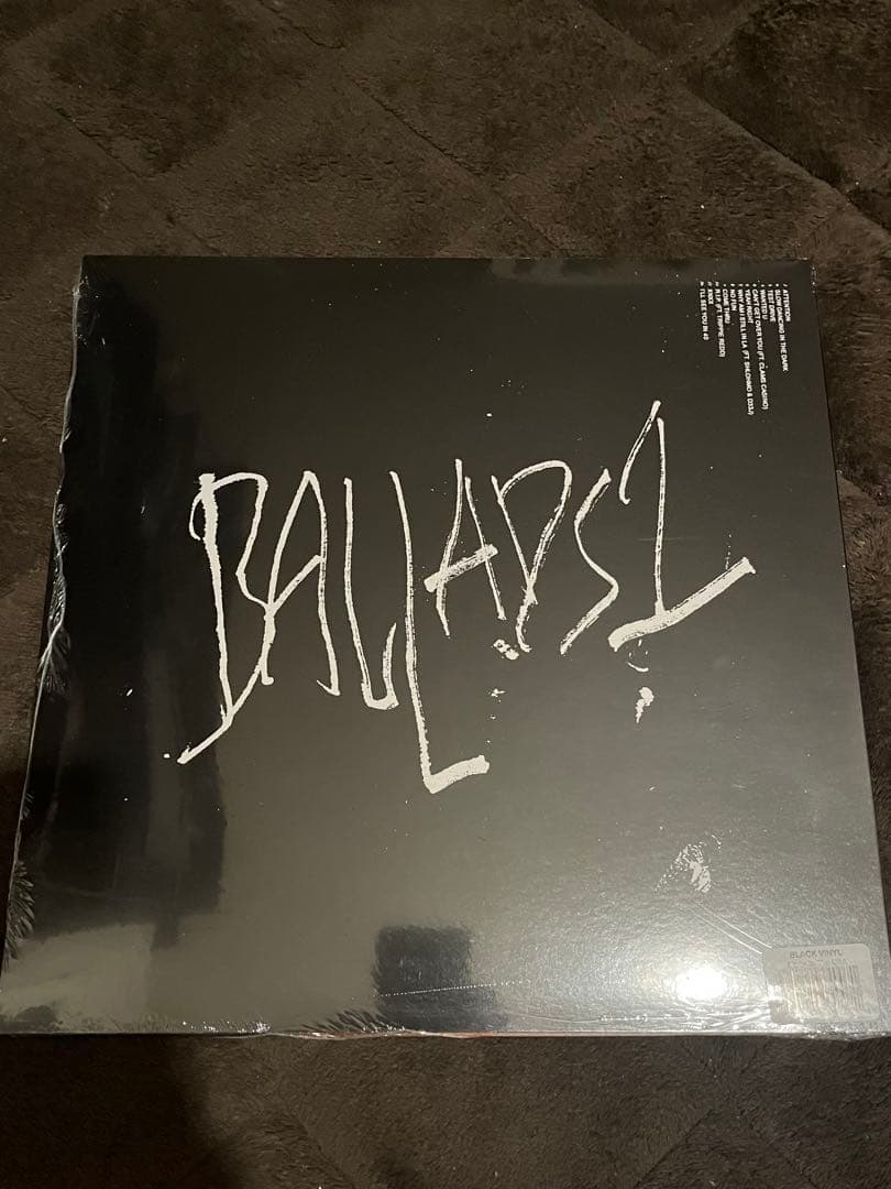 新品未開封JOJI joji BALLADS 1 Lレコード　黒盤　ジョージ