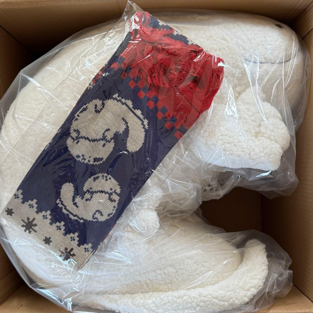 新品 京都水族館 マフラーつき オオサンショウウオぬいぐるみ雪ver 2025