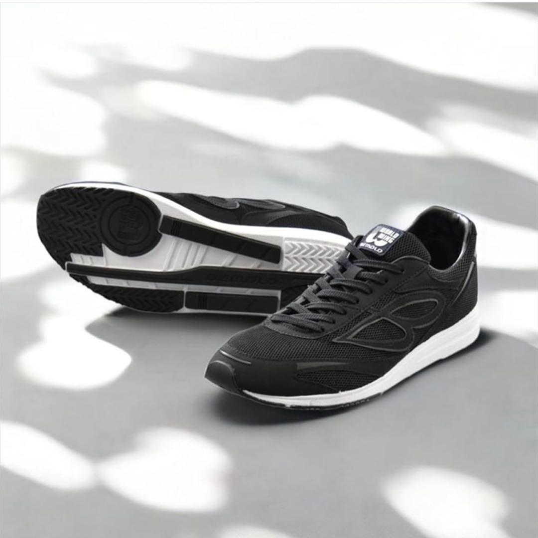 ビモロシューズ #601 ワールドウィング 黒 ★24.5cm