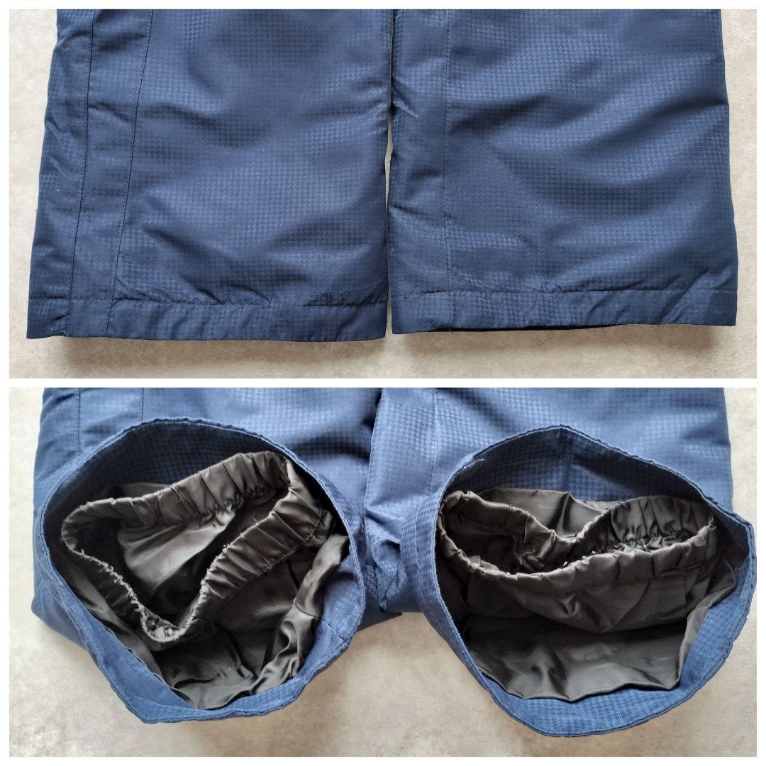 美品☆Phenixスキーウェア女の子140 130 上下 パステルブロック×紺