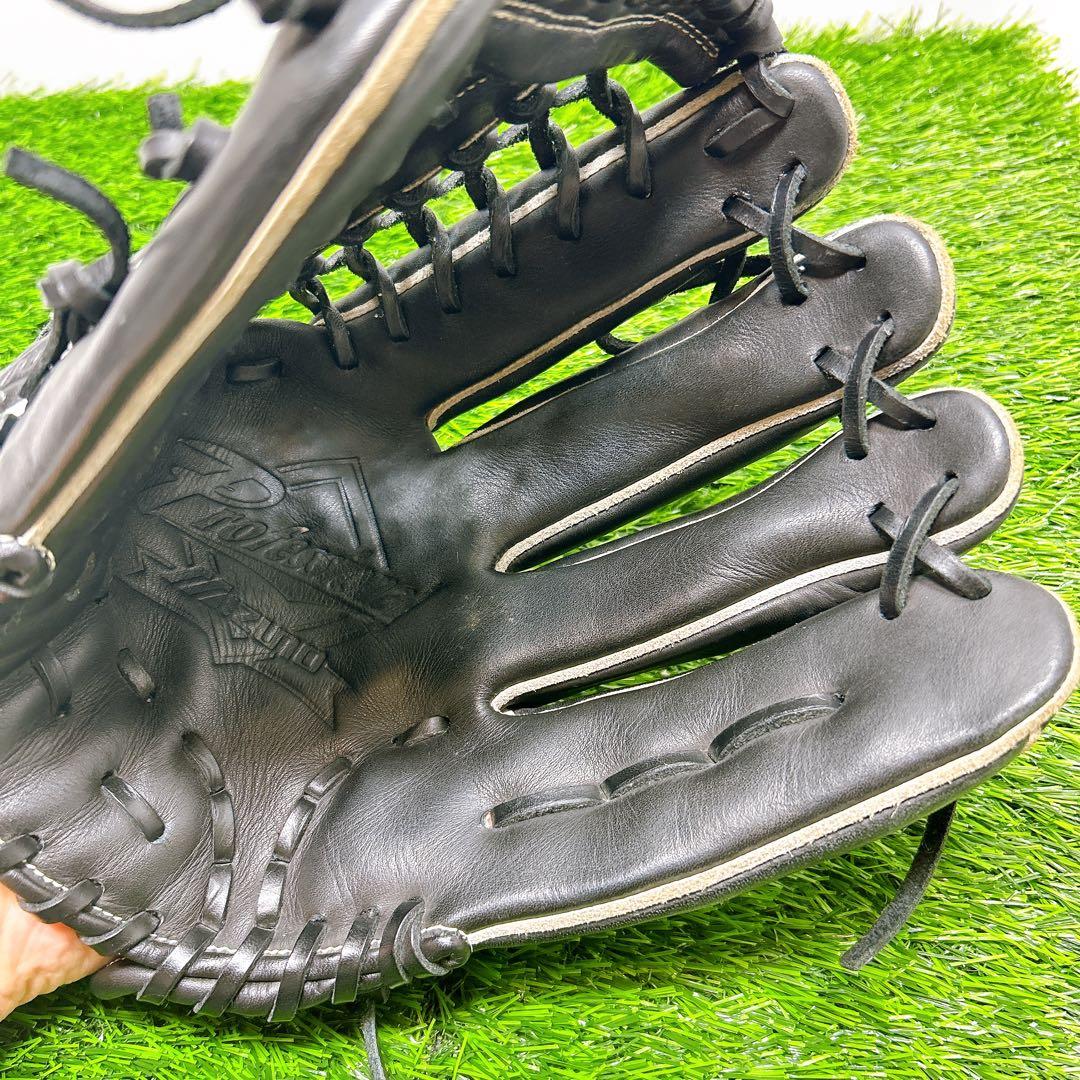 ミズノ MIZUNO イチローモデル 限定 プラチナラベル 外野用 軟式グローブ