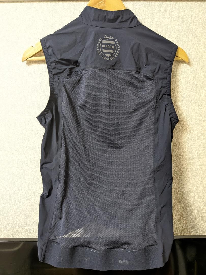 Rapha RCC メンズ プロチーム ライトウェイト ジレ S ネイビー
