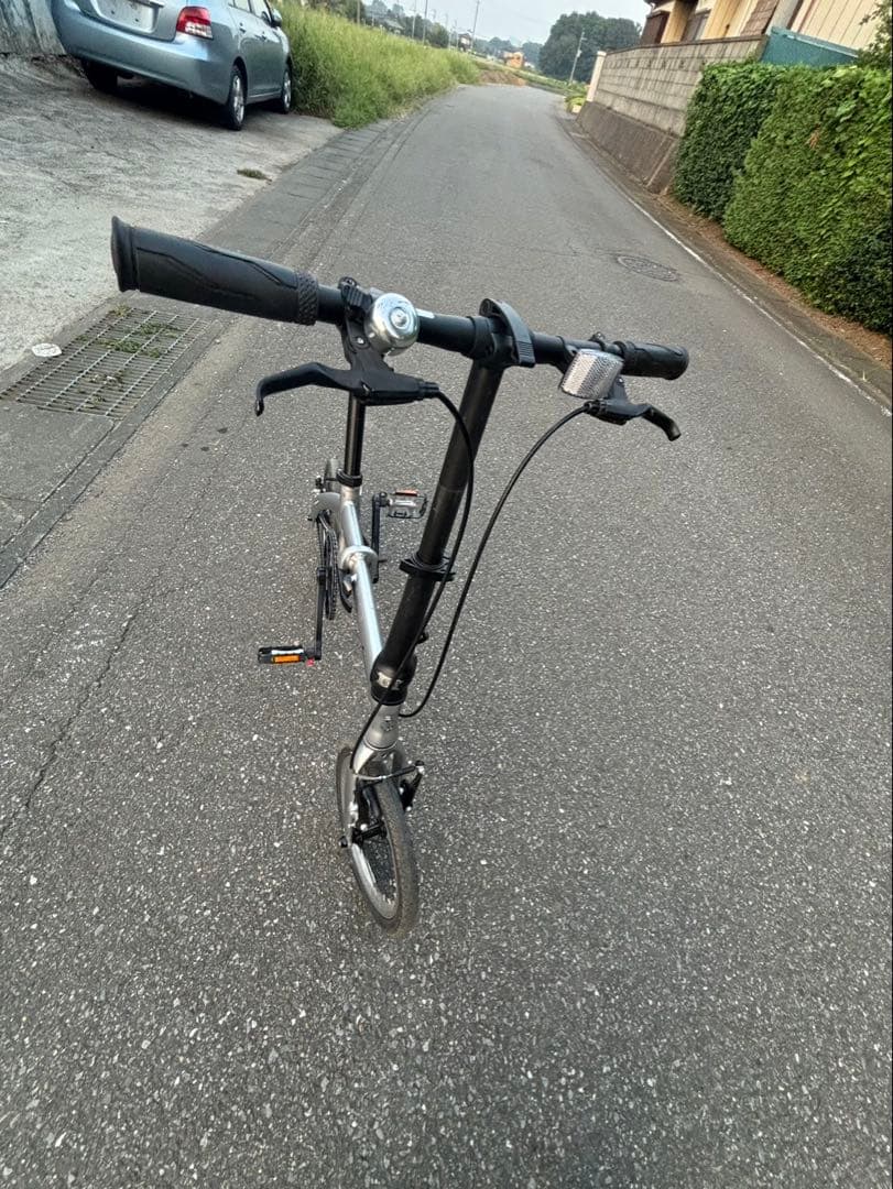 PLATINUM LIGHT6 折りたたみ自転車 シルバー