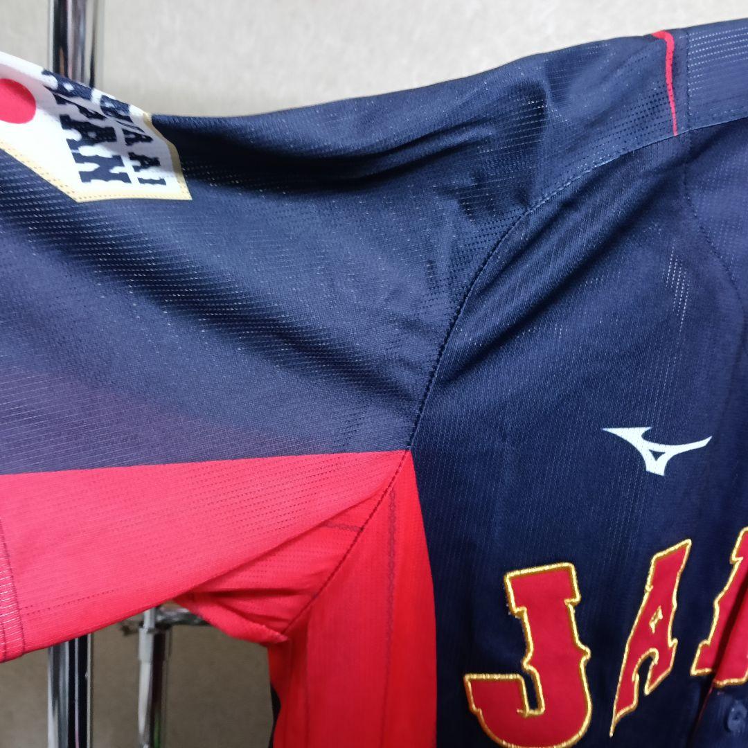 【希少/美品/Oサイズ】侍ジャパン 佐藤輝明 ハイクオリティビジターユニフォーム