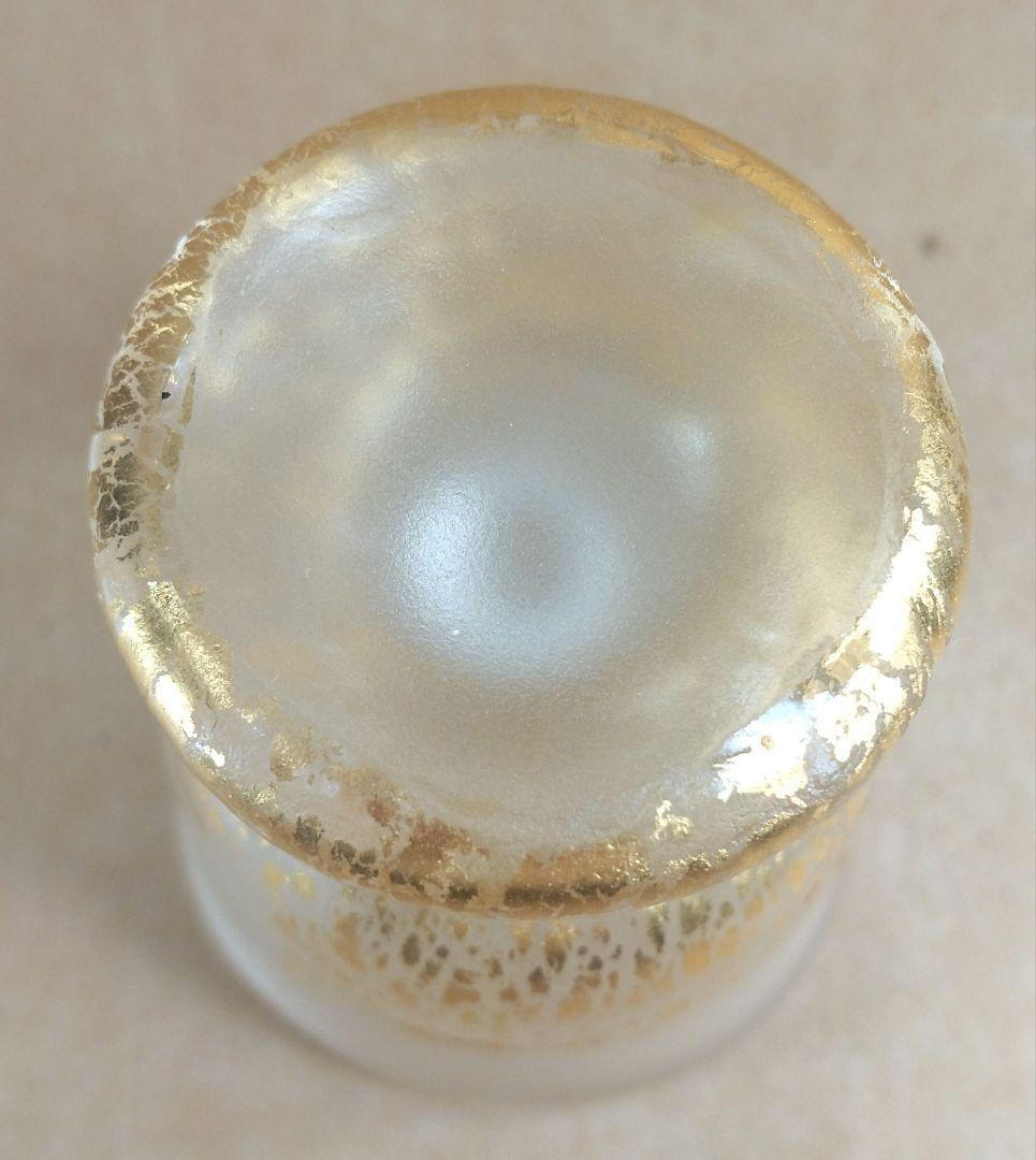 【本物保証】藤田喬平 手吹ぐい呑 共箱 栞 無傷美品 文化勲章受章(2002年)