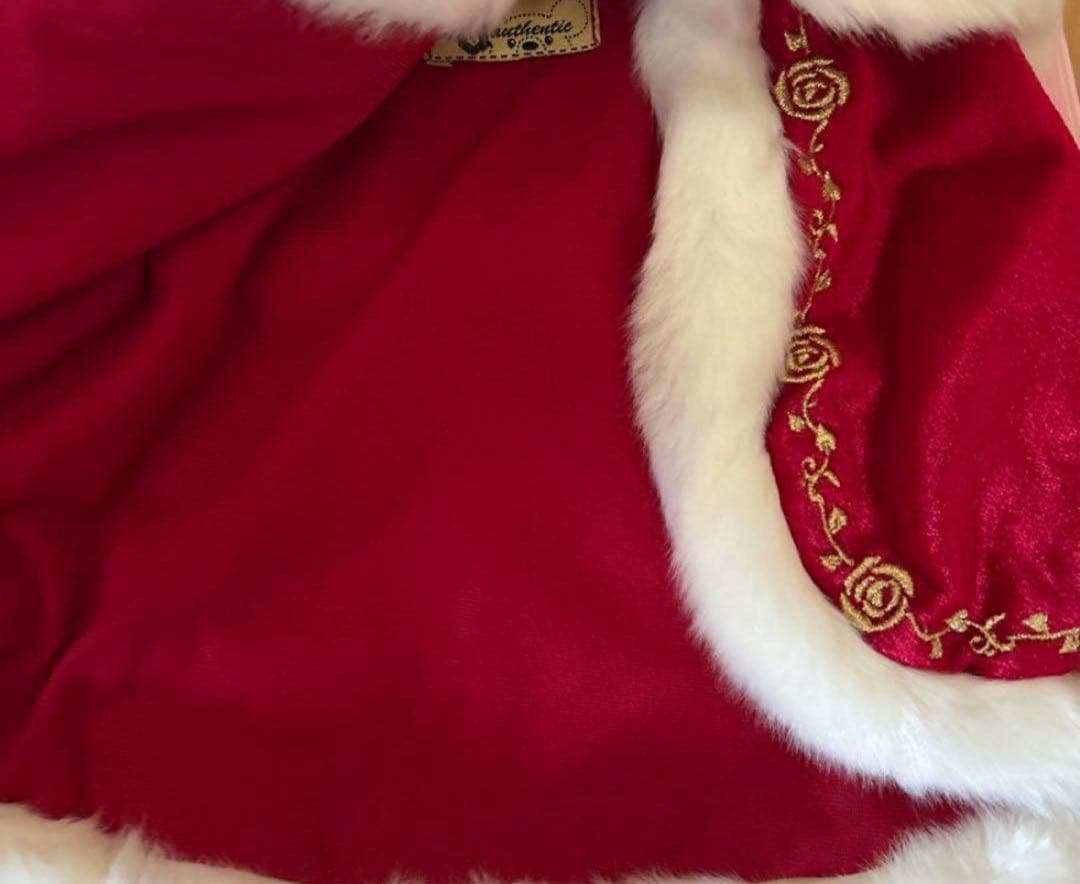 ディズニー　ユニベア　美女と野獣　コスチューム　ベル　愛の芽生え　ケープ　ドレス