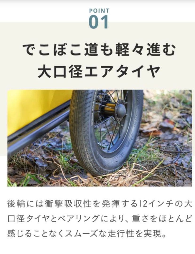 エアバギー キャリッジ 4点セット [台車・ルーフ・専用レインカバー他