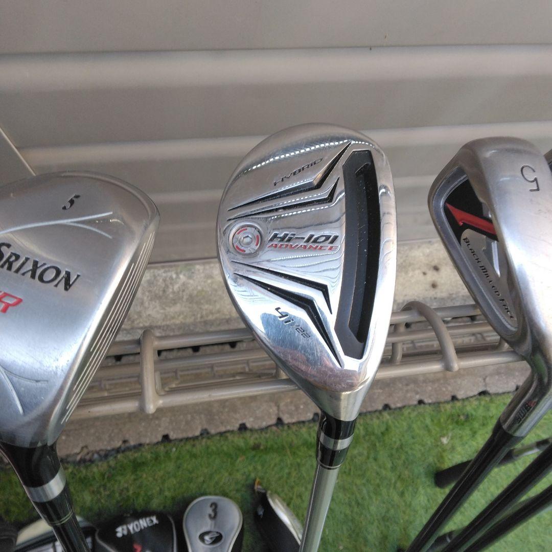 アディダス ゴルフクラブセット テーラーメイド スリクソン オデッセイ他