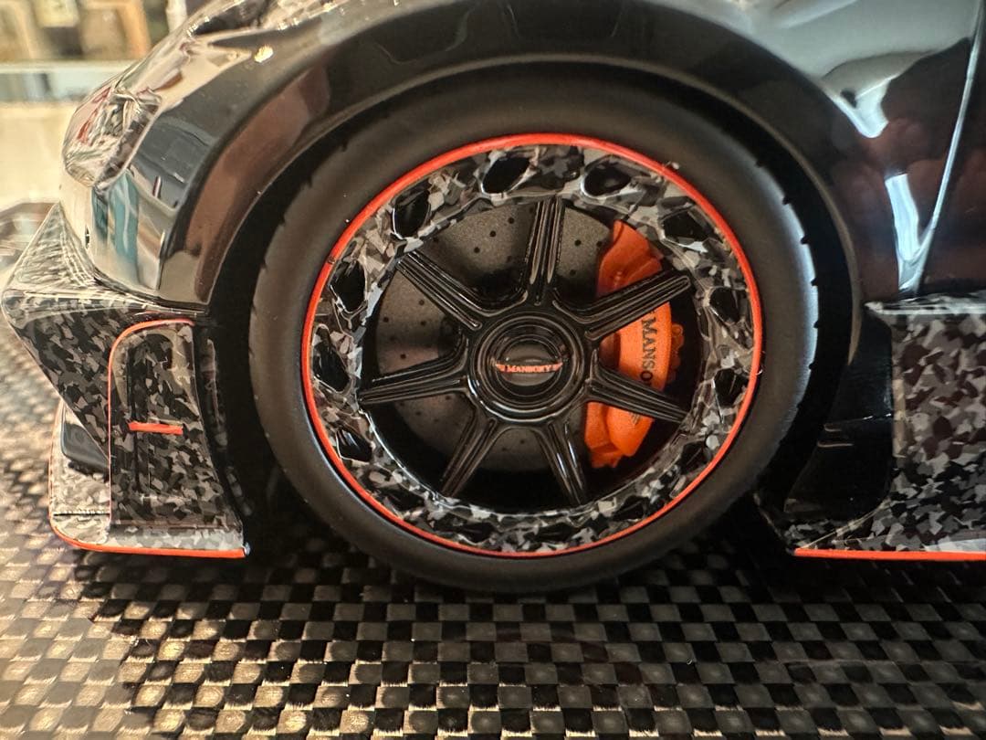 未使用 1/18 ブガッティ Mansory VMB モデル ミニカー 限定20