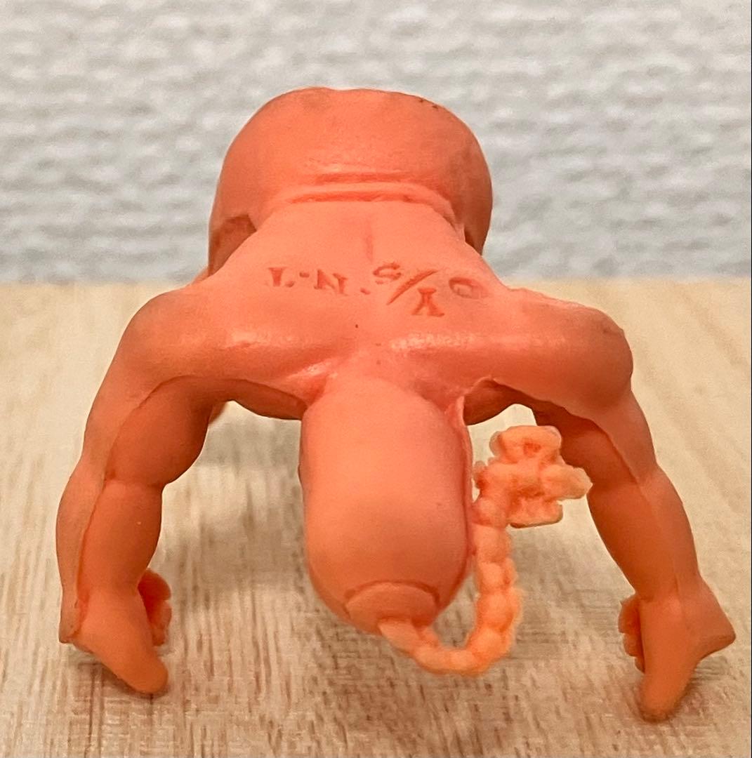 キン消し　ラーメンマン　肌色　当時物　キン肉マン消しゴム