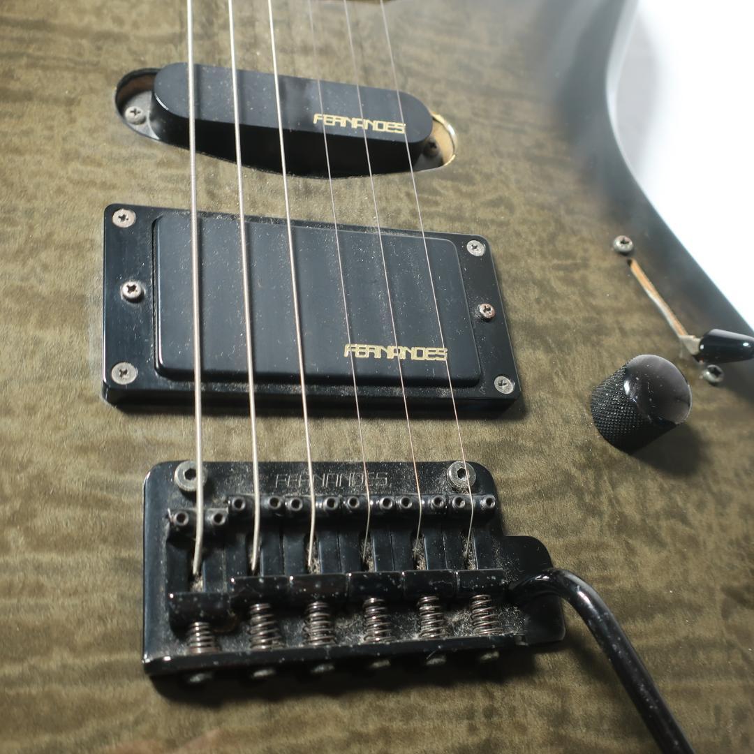 弦交換 FERNANDES エレキギター ケース付 GOTOHペグ装備