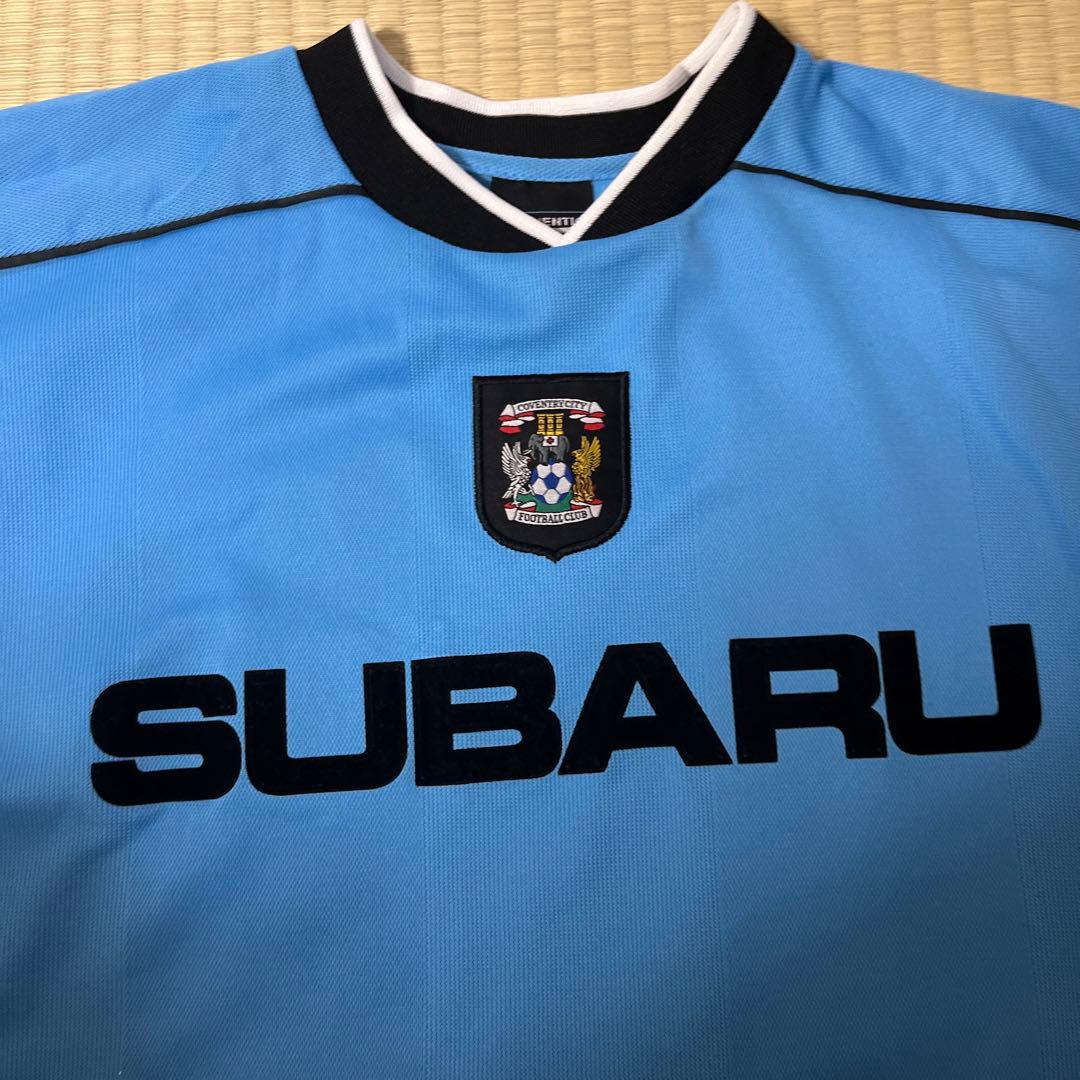 2001 コヴェントリーシティ　レトロユニフォーム　サッカーシャツ　ゲームシャツ