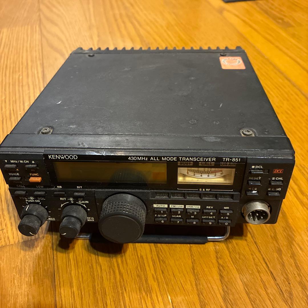 トランシーバー kenwood tr-851 430MHz