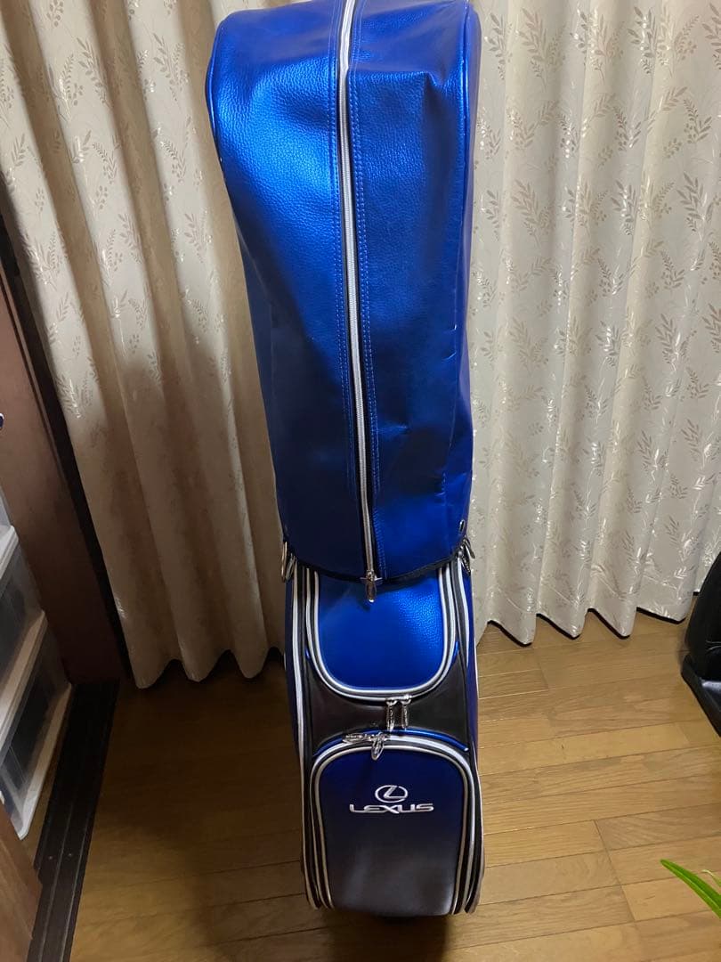 【非売品】LEXUS レクサス キャディバッグ ブルー
