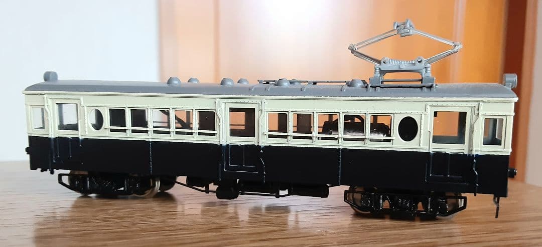 上田交通　モハ5250 丸窓　完成品　ワールド工芸 K