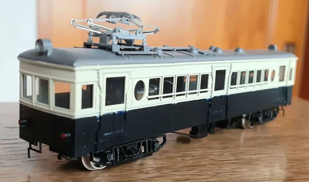 上田交通　モハ5250 丸窓　完成品　ワールド工芸 K