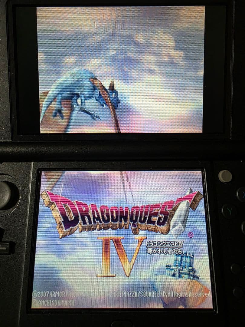 DS ドラゴンクエストⅣ、Ⅴ、Ⅵ3本セット　箱説明書特典カード付き