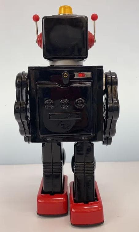 【初期デザイン・確認確認済】メタルハウスのロボットシリーズ　テレビロボット