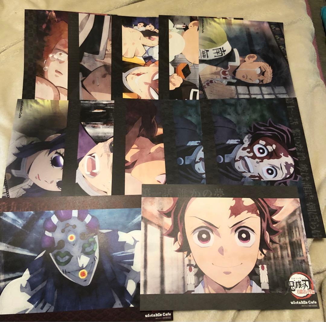 鬼滅の刃 ダイニング カフェ ランチョン まとめ売り 義勇 実弥 無一郎 煉獄