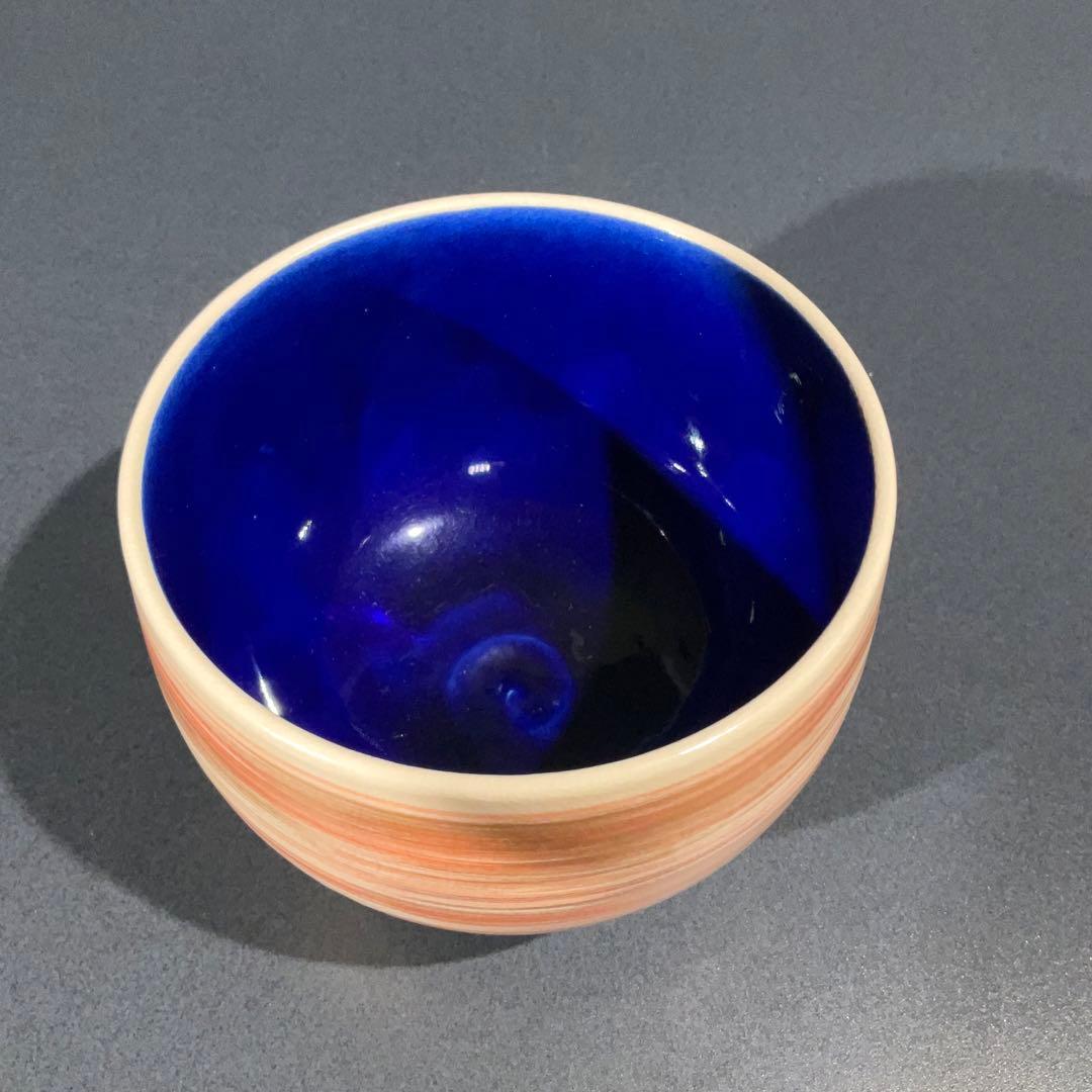 【抹茶碗】永楽善五郎　色絵瑞雲　茶道具　R0152お3