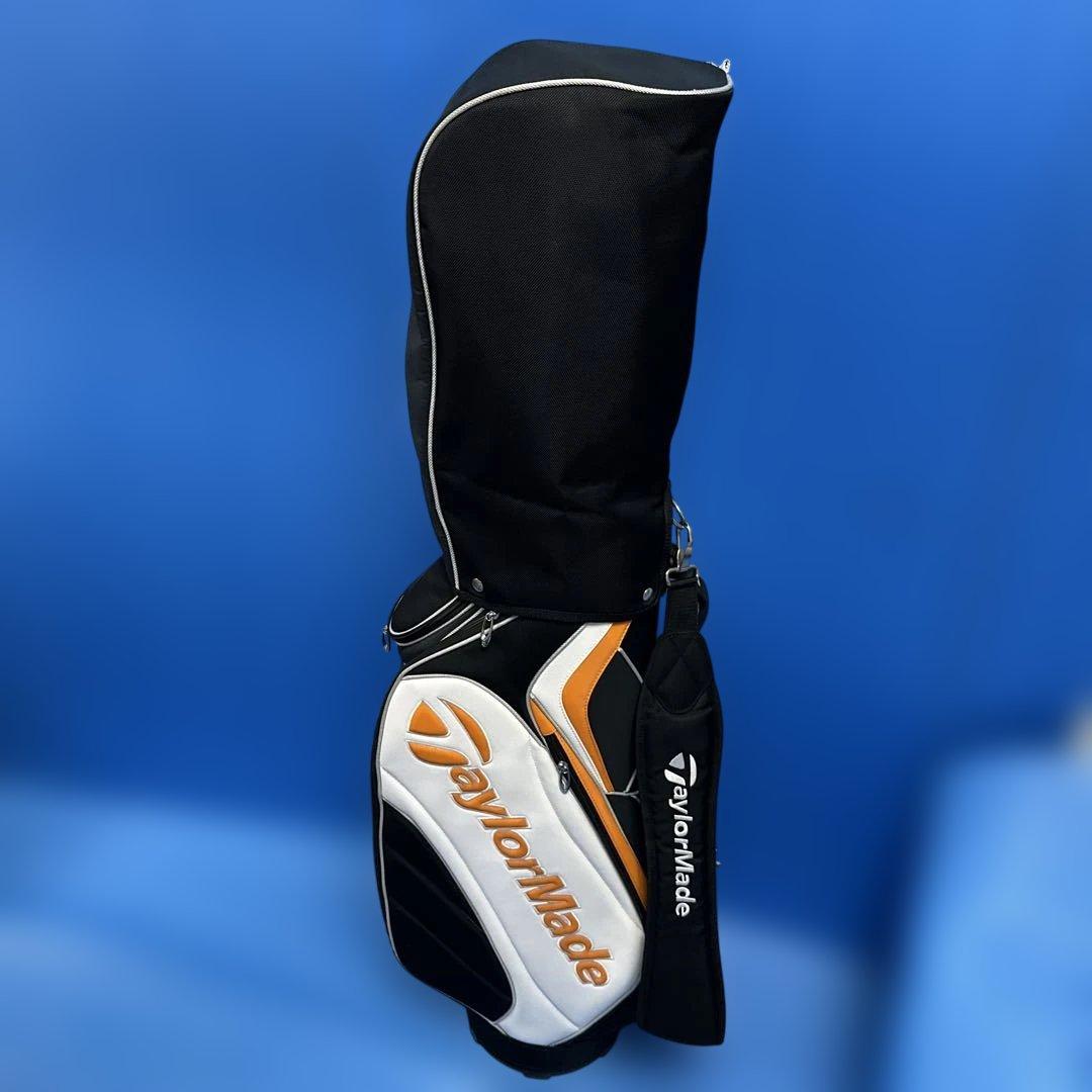 TaylorMade キャディバッグ ブラック/ホワイト/オレンジ