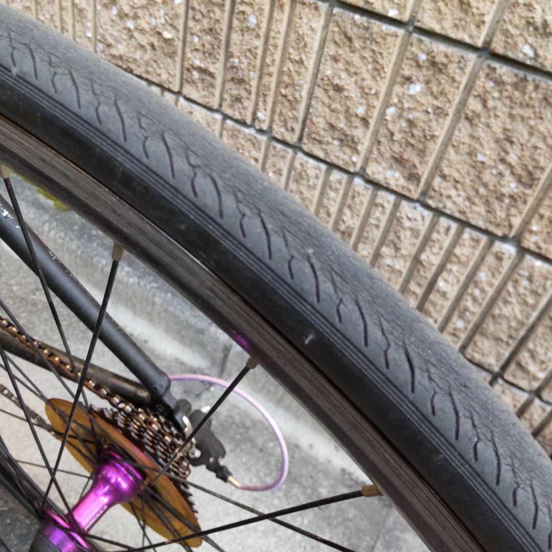 Fuji ロードバイク ブラック/パープル